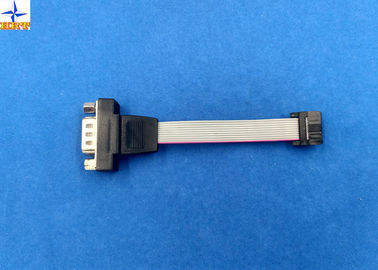 9 Pin Female D Sub Cable Assemblies , Computer / Communication VGA Cable